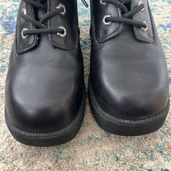 Ladies Harley Davidson Lace Up Leather Boots size 7.5 - Picture 2 of 8